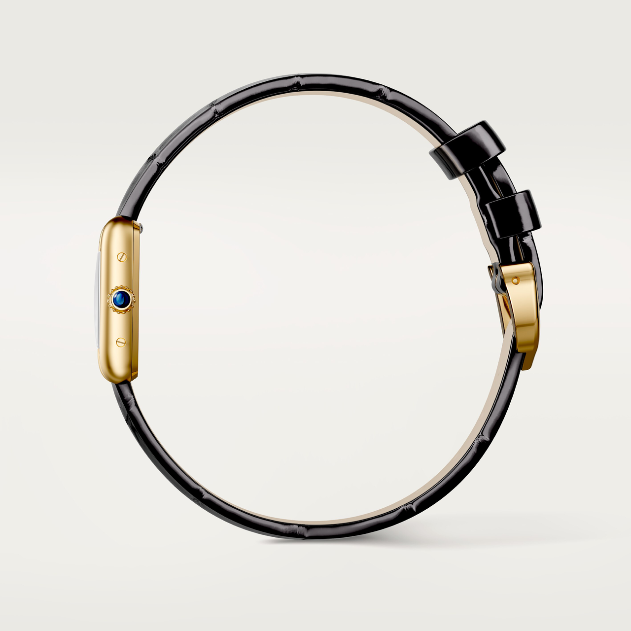 Cartier Tank Louis Cartier Mini Quartz 24 X 16 mm Yellow Gold